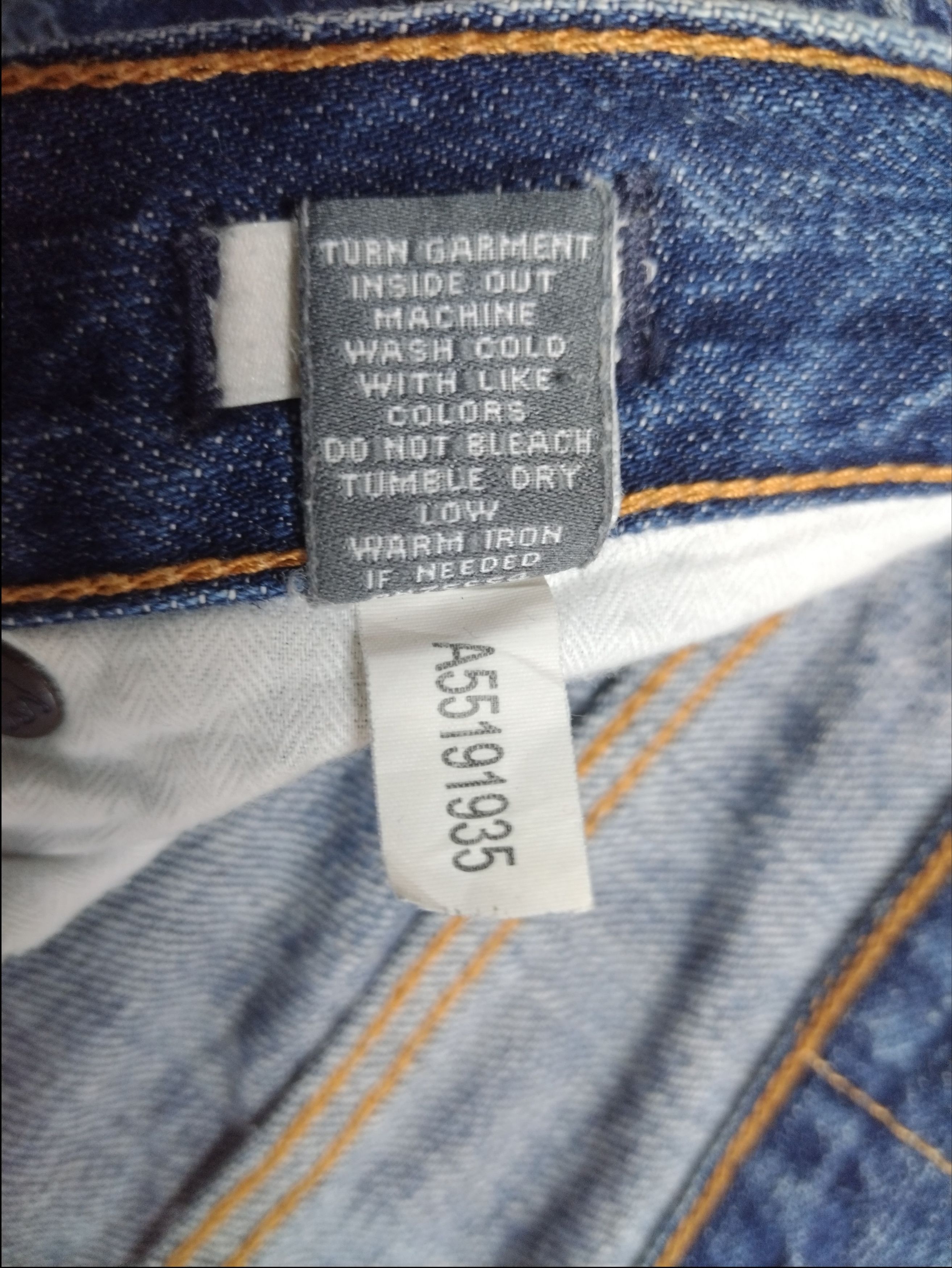 Abercrombie & Fitch × Le Grande Bleu (L.G.B.) × Vintage 💥FLARE💥ABERCROMBIE&FITCH DISTRESSED JEANS Size 32" / US 10 / IT 46 - 11 Thumbnail