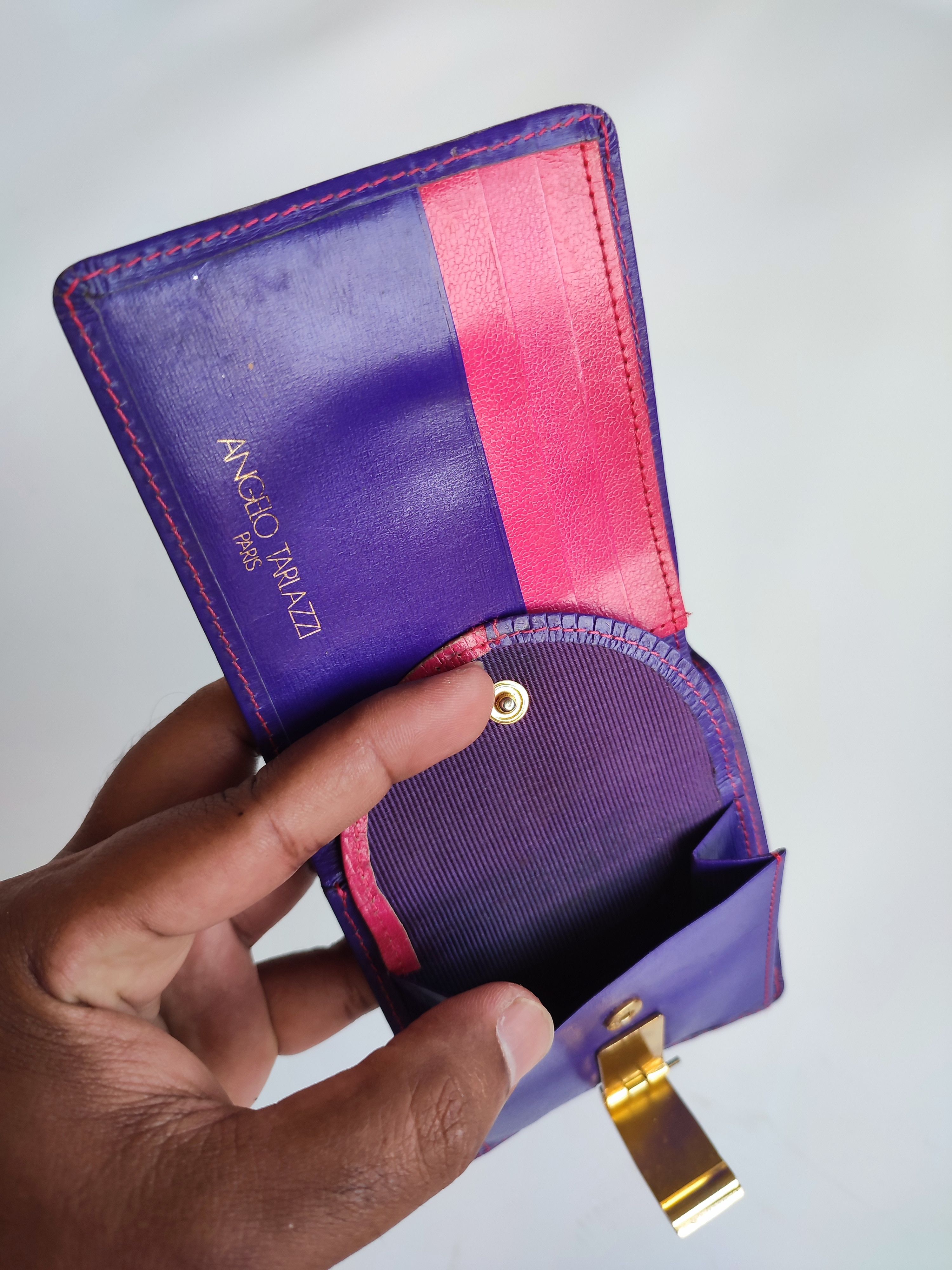 Angelo Nardelli × Leather ANGELO TARLAZZI BIFOLD WALLET Size ONE SIZE - 5 Thumbnail
