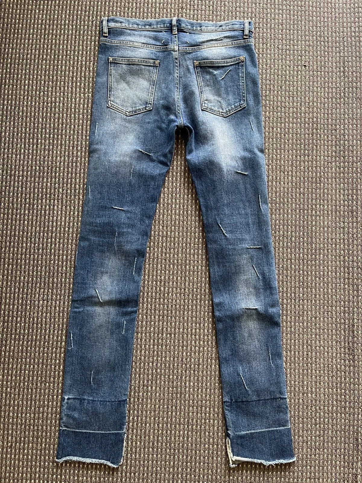 Maison Margiela Maison Margiela 16AW Raw Edge Slim Jeans Size US 30 / EU 46 - 2 Thumbnail