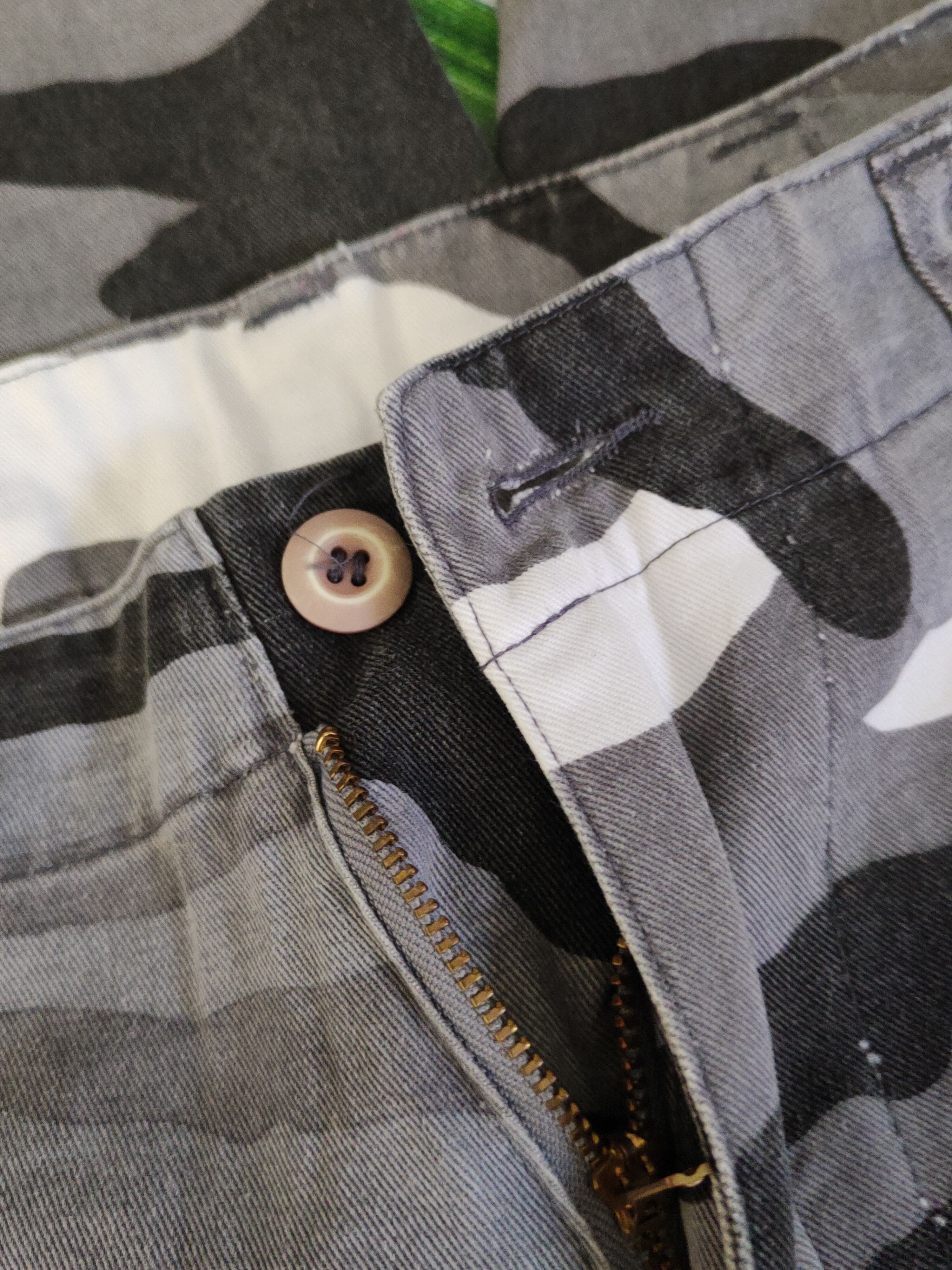 Japanese Brand U.S.N Camouflage Multipocket Tactical Cargo Pants #S2539 Size US 31 - 13 Thumbnail