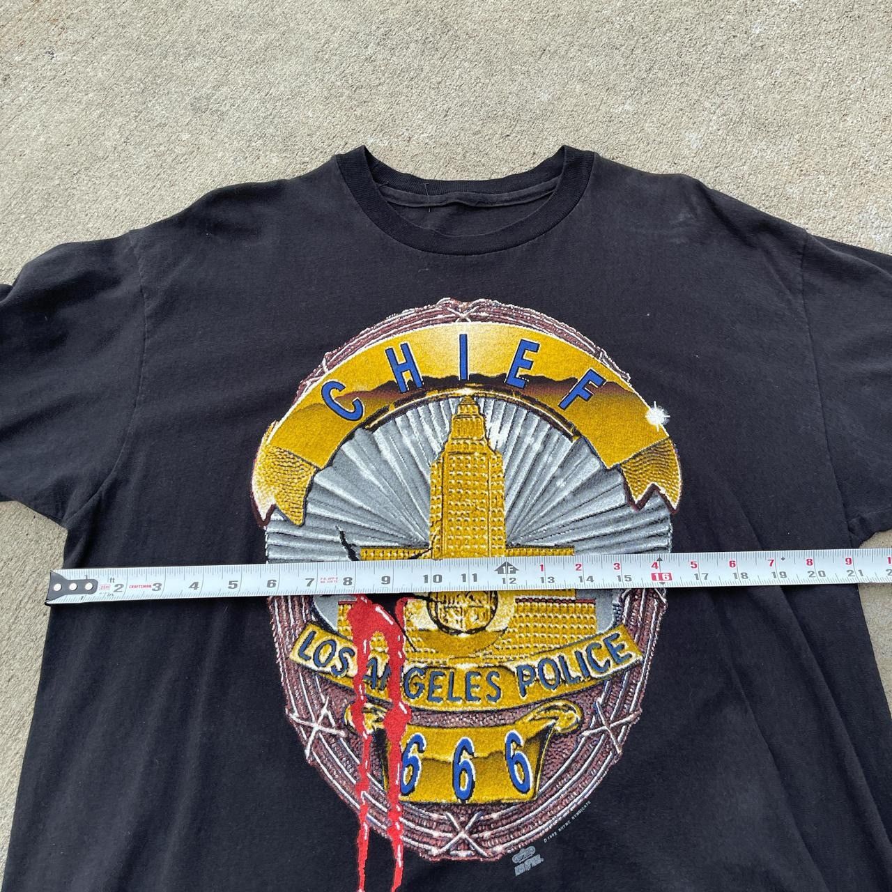 Vintage Vintage 90s Ice-T Cop Killer Body Count Controversial Tee Size US XL / EU 56 / 4 - 4 Thumbnail