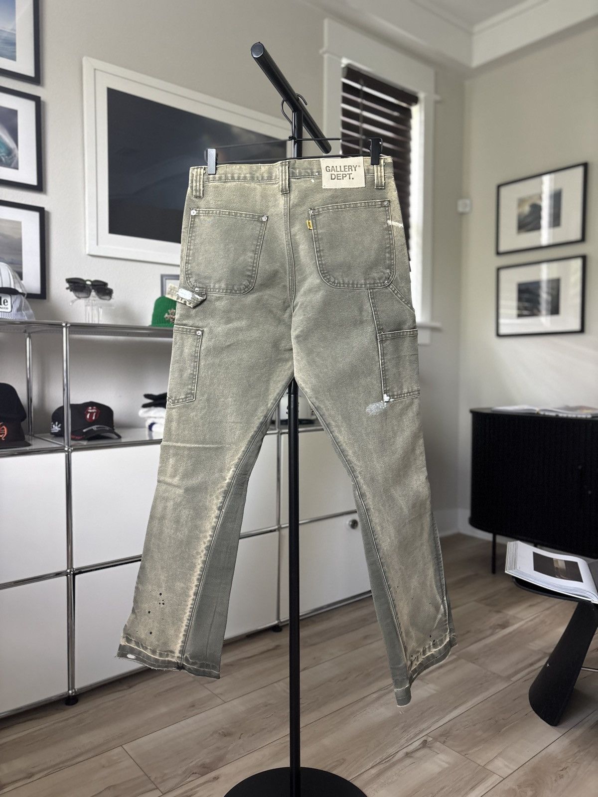 Gallery Dept. GALLERY DEPT | 33 | MOSS CARPENTER FLARE PANTS Size US 33 - 10 Thumbnail