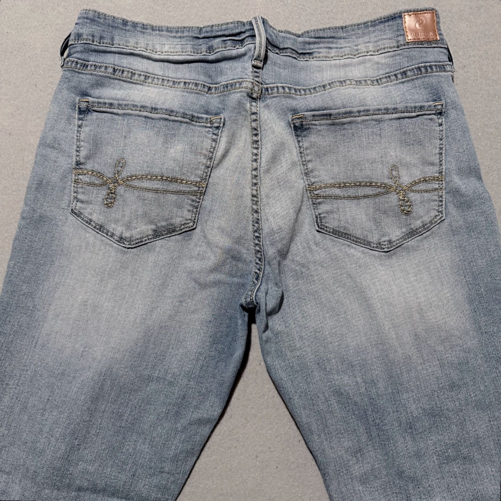 Denizen Denizen Jeans Women Blue Denim Distressed Cuffed Slim Straight - 11 Size 32" / US 10 / IT 46 - 4 Thumbnail
