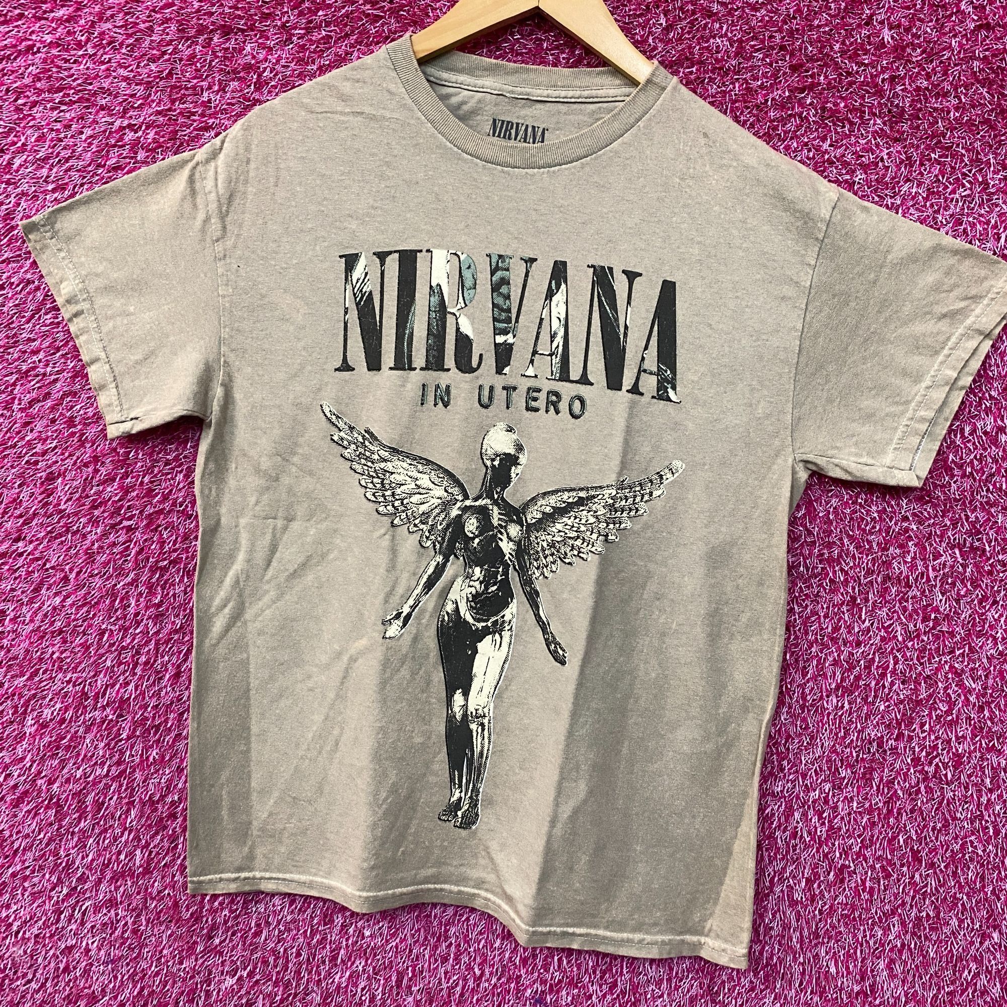 Nirvana Nirvana In Utero Angel Graphic Grunge T-Shirt Medium Size US M / EU 48-50 / 2 - 3 Thumbnail