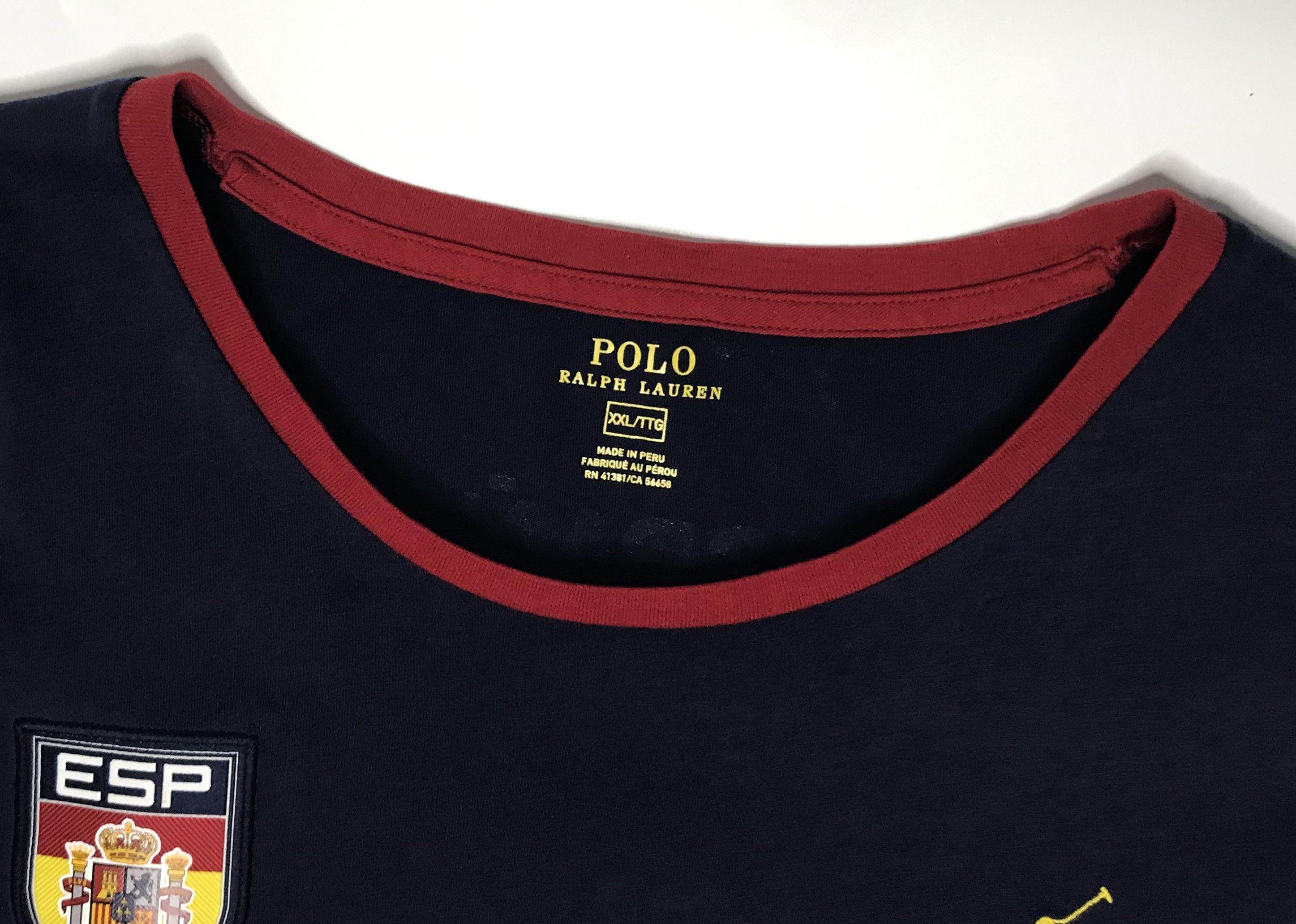 Polo Ralph Lauren Polo Ralph Lauren Espana Spain Big Pony T-Shirt Mens XXL Size US XXL / EU 58 / 5 - 5 Thumbnail