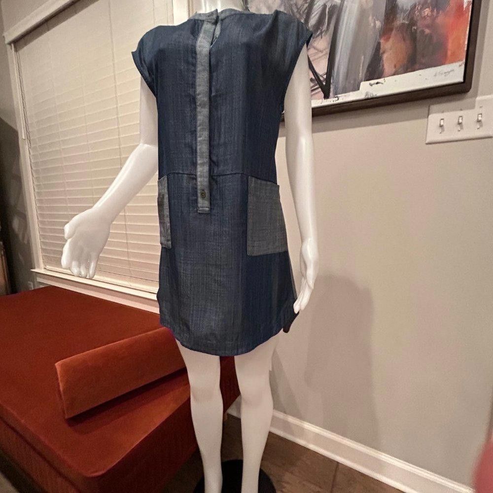 Guess Guess "Milia" Denim Shirtdress Size M / US 6-8 / IT 42-44 - 5 Thumbnail