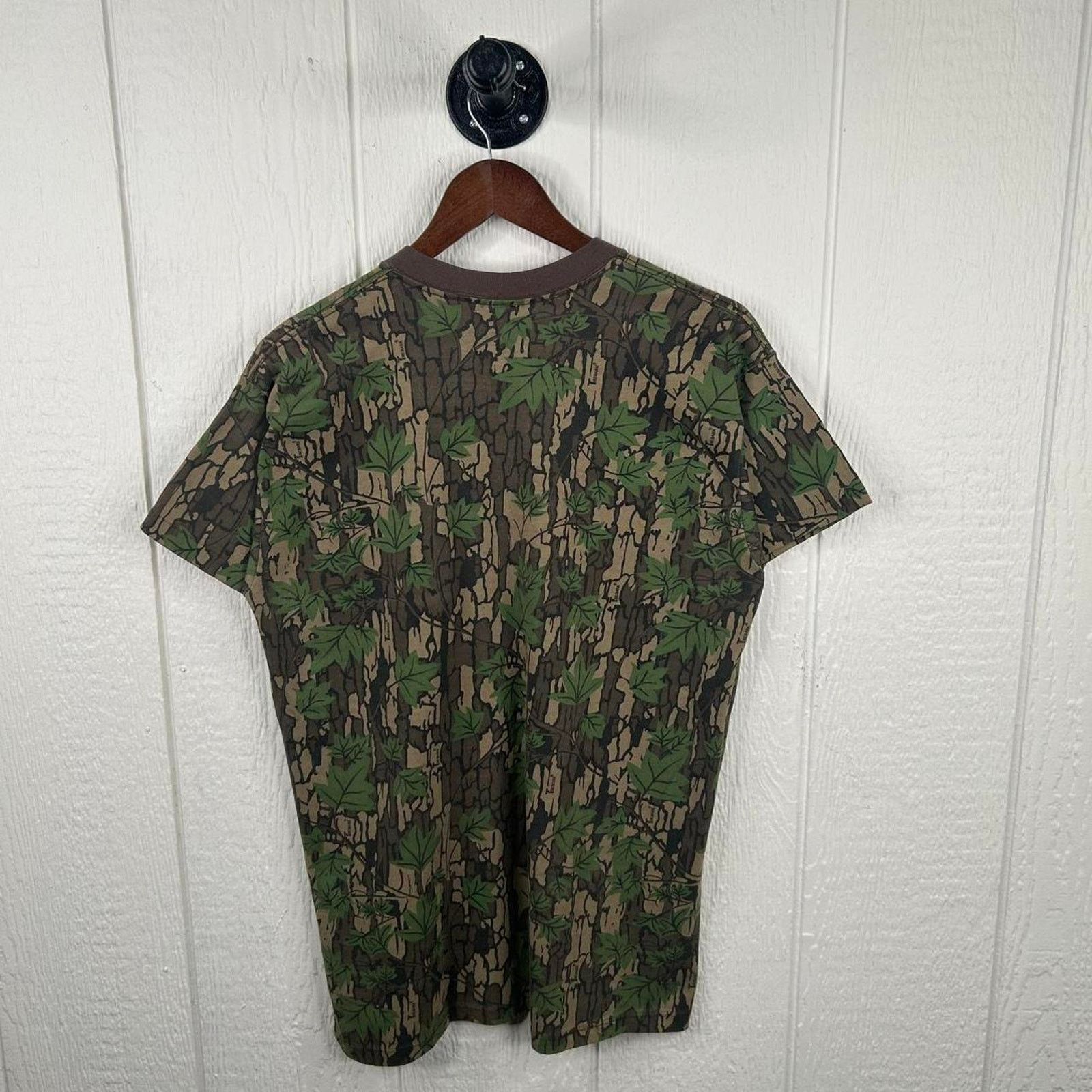 Other Vintage 90’s Duckbay Forest Camo Tee Size Large Size US L / EU 52-54 / 3 - 3 Thumbnail