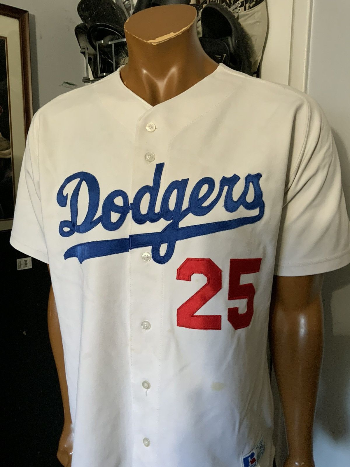 MLB × Russell Athletic × Vintage Russell Athletic Los Angeles Dodgers MLB Baseball Jersey Size US L / EU 52-54 / 3 - 16 Thumbnail