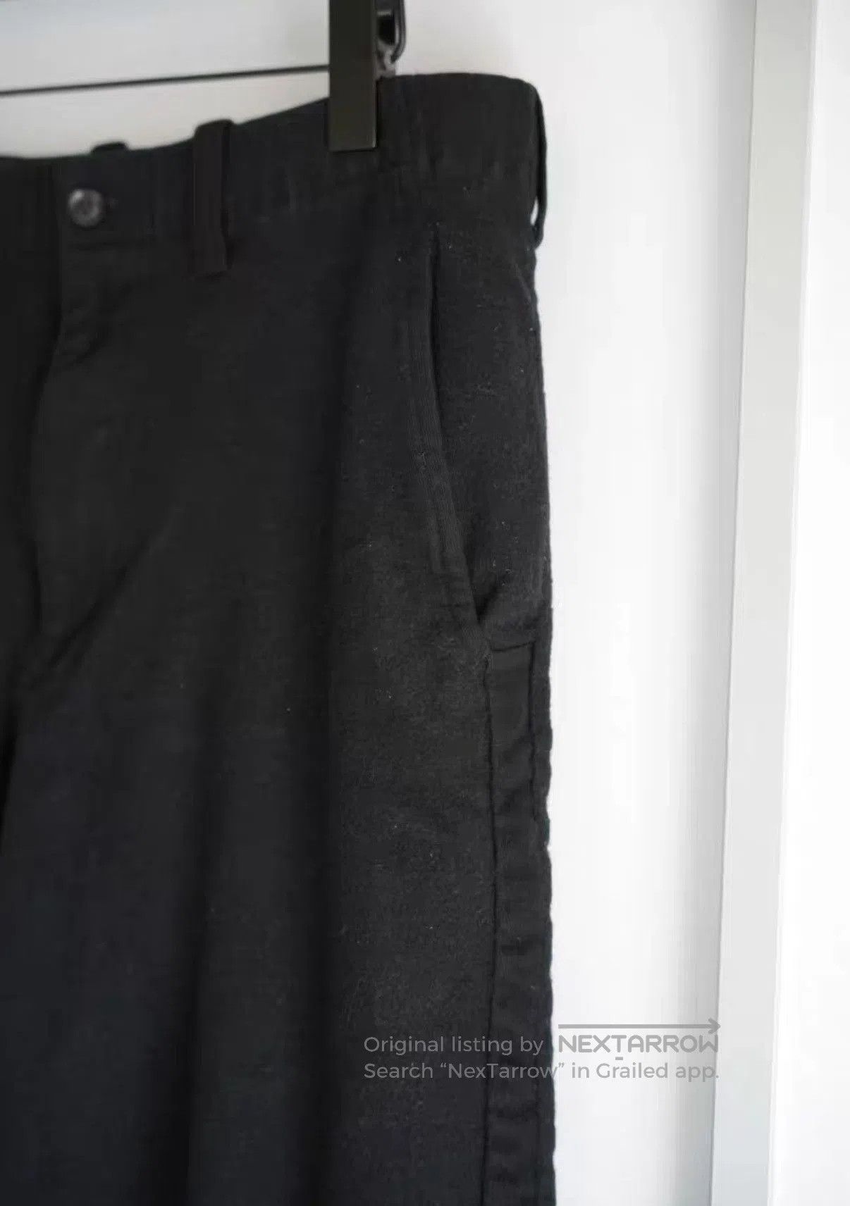 Yohji Yamamoto Black Casual Pants Size 32. Size US 32 / EU 48 - 3 Thumbnail