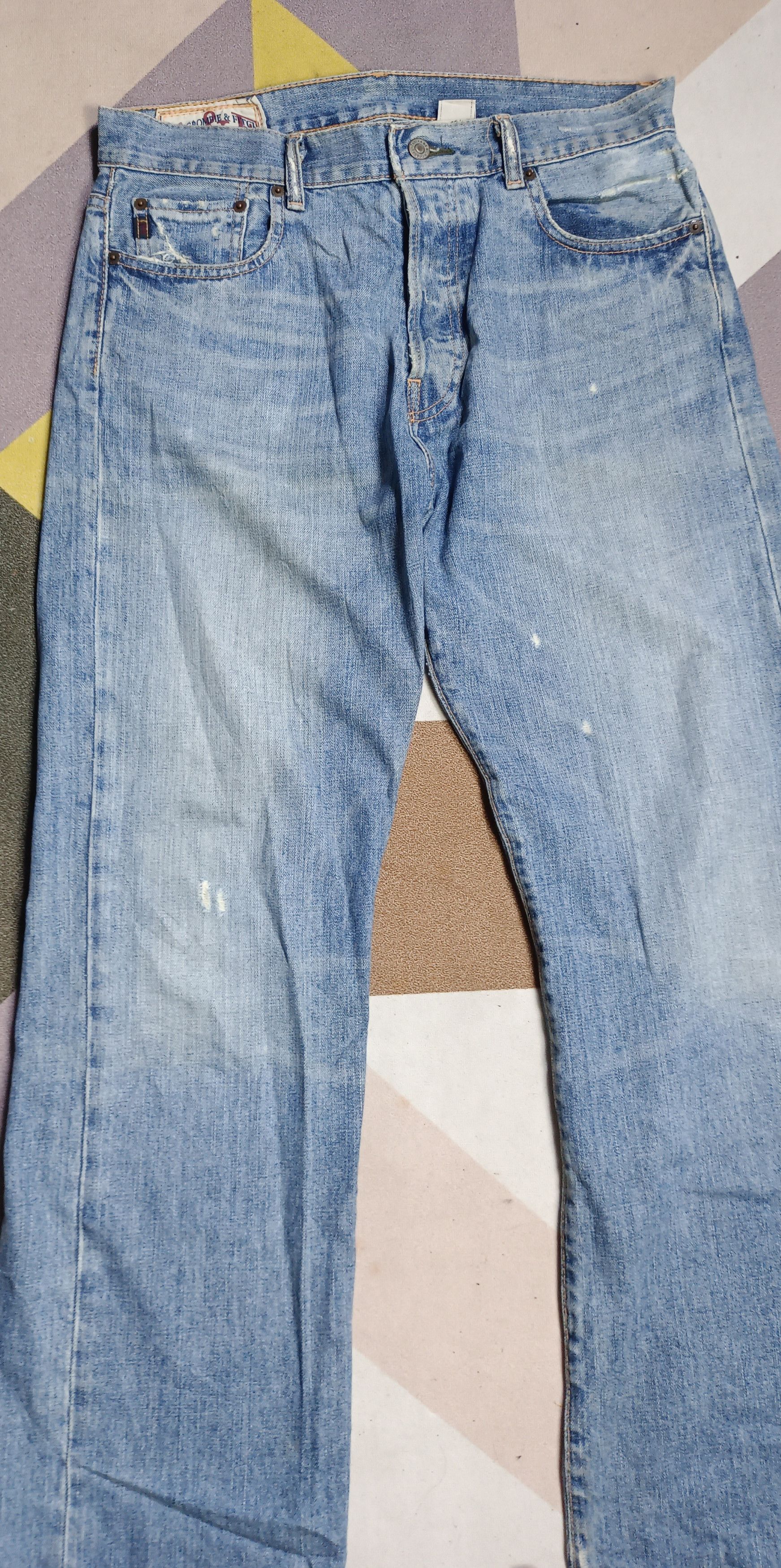 Abercrombie & Fitch × If Six Was Nine × Japanese Brand Extra Heavy Ounce Abercrombie Fitch 5 pocket Size US 34 / EU 50 - 4 Thumbnail