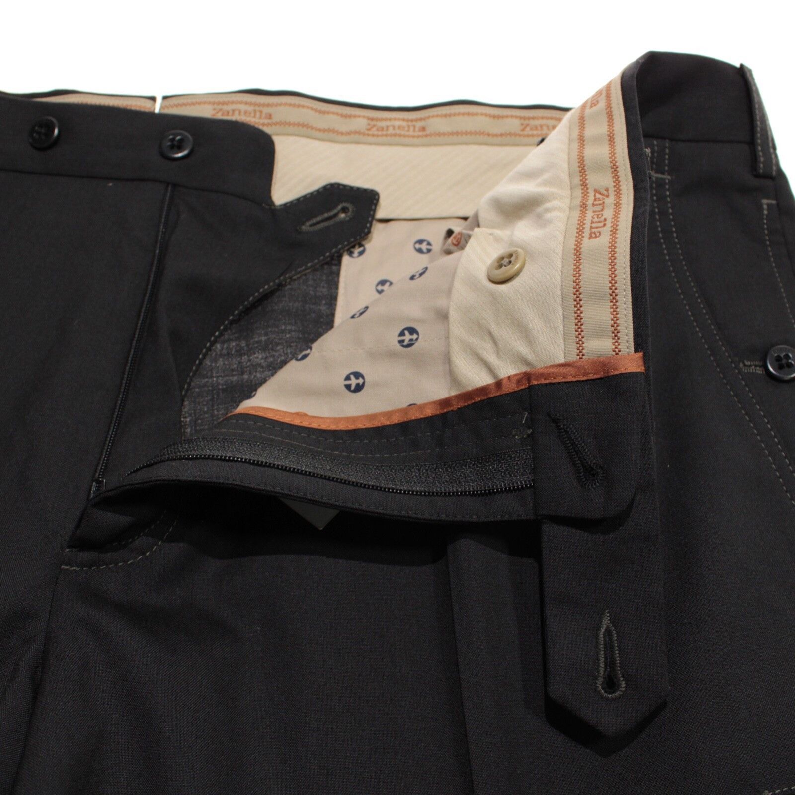 Zanella Zanella New with tags Dress Pants Size 42 US In Black Size US 42 / EU 58 - 3 Thumbnail