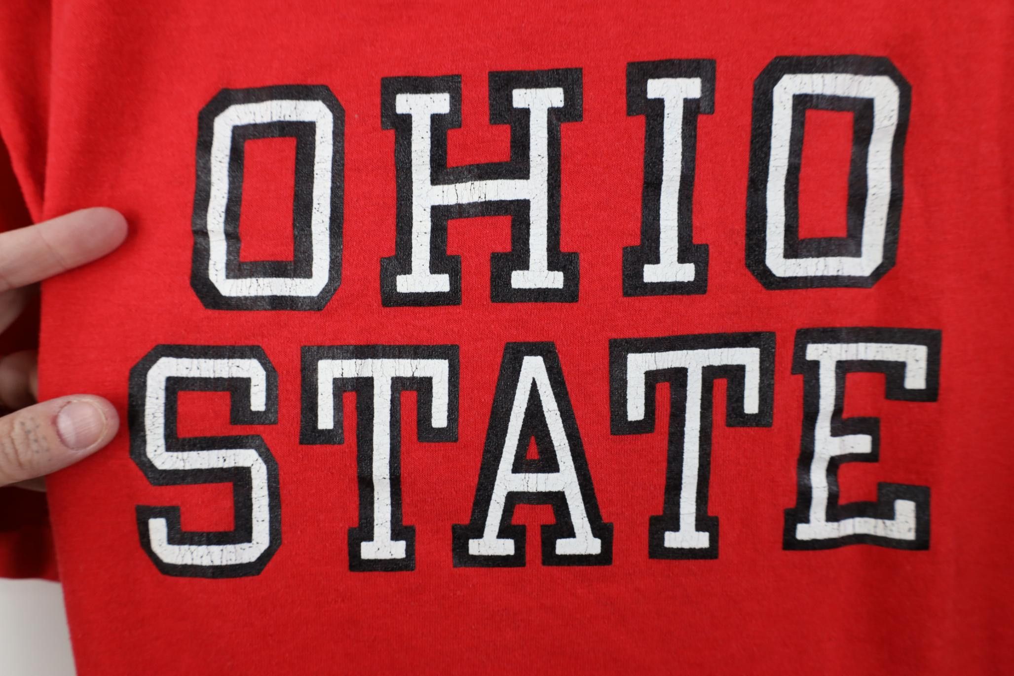 Champion Vintage 80s Champion The Ohio State University T-Shirt USA Size US XXL / EU 58 / 5 - 4 Thumbnail