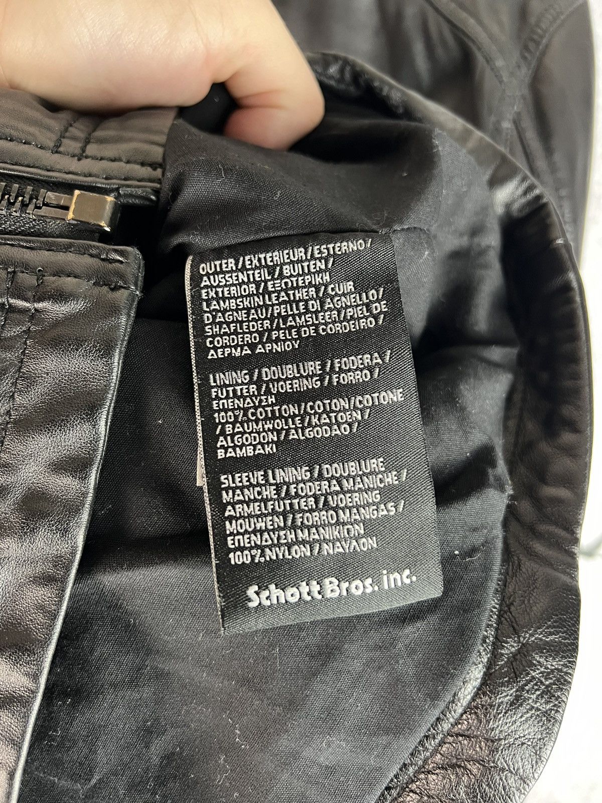 Schott Schott RARE Leather Jacket Y2k Size US S / EU 44-46 / 1 - 7 Thumbnail