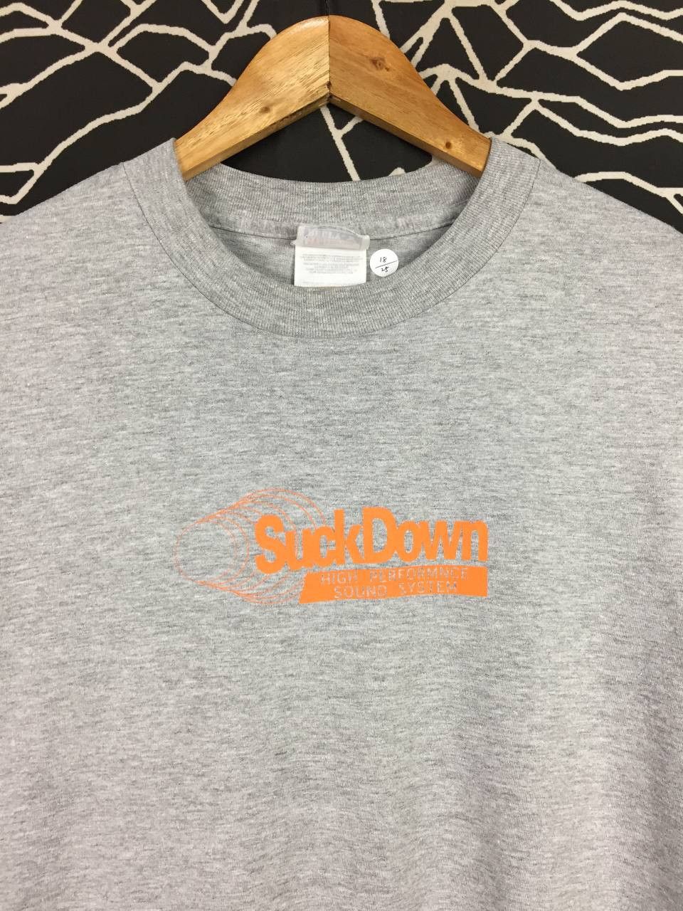 Vintage Vtg 00s Suck Down High Performance Sound System Techwear Tee Size US S / EU 44-46 / 1 - 3 Thumbnail