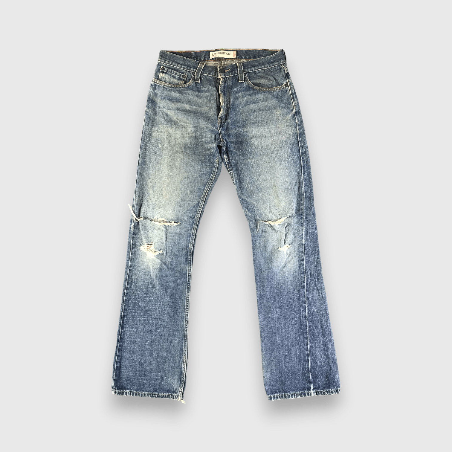 Levi's Vintage Blue Wash Levis 527 Flare Jeans-J3092 Size US 33 - 1 Thumbnail