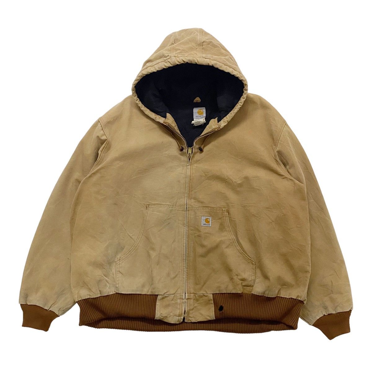 Carhartt ☀️J140 BRN Carhartt Duck Active Jacket Size US XXL / EU 58 / 5 - 2 Thumbnail