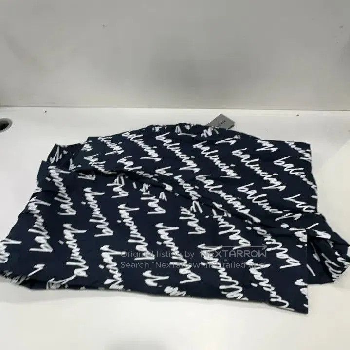 Balenciaga Balenciaga SS22 Logo Blue Long Sleeve Shirt. Size US M / EU 48-50 / 2 - 2 Thumbnail