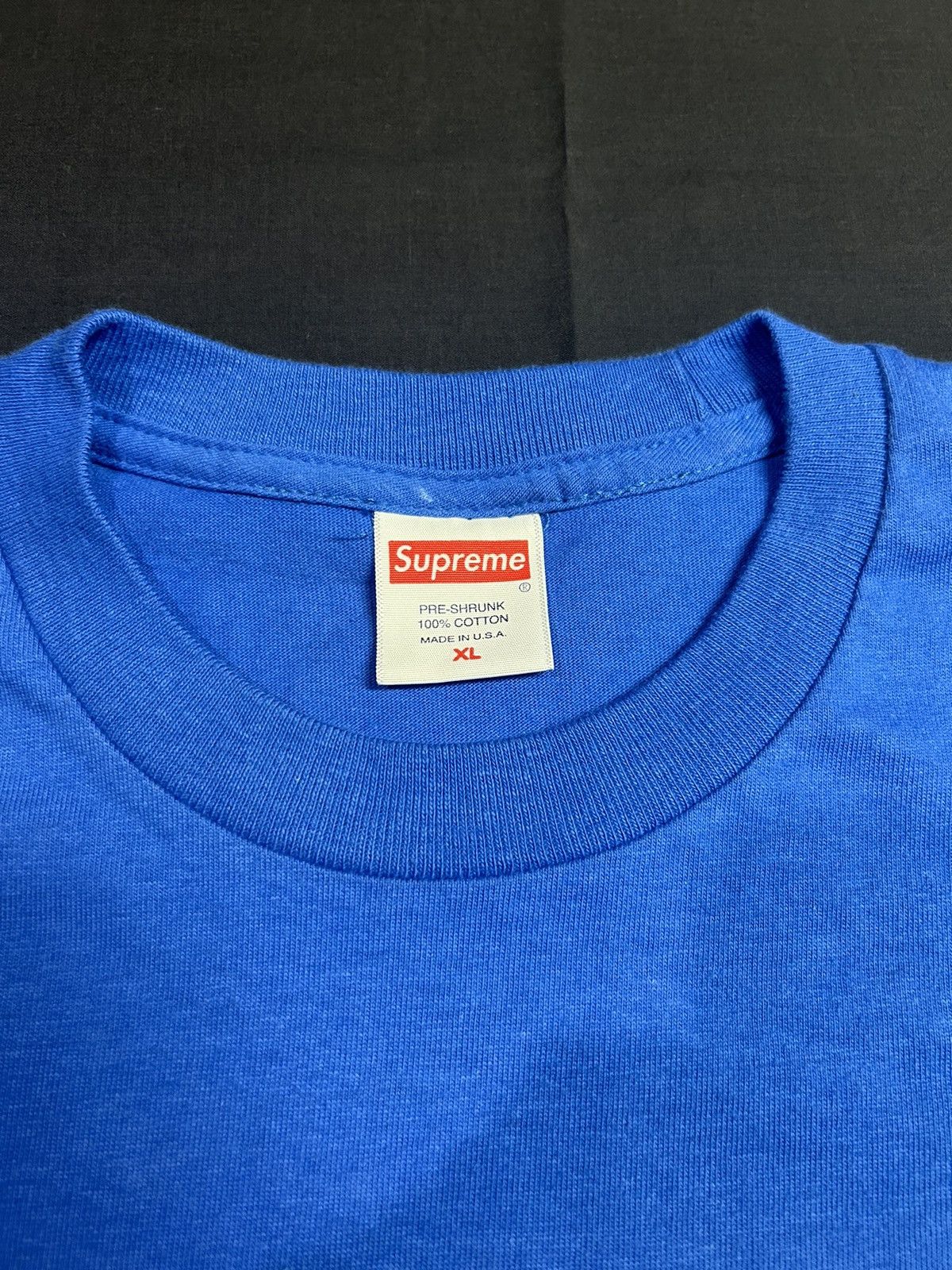 Supreme Supreme Nan Goldin Kim In Rhinestone T Shirt Blue Mens Nude Size US XL / EU 56 / 4 - 4 Thumbnail