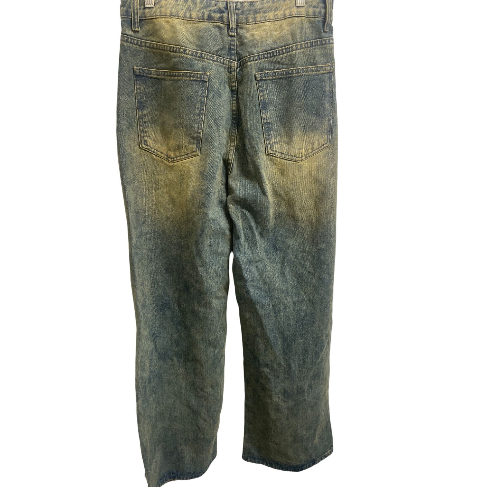 PrettyLittleThing Pretty Little Thing Oversized Women's Jeans Ripped size 8 SK Size 30" / US 8 / IT 44 - 3 Thumbnail