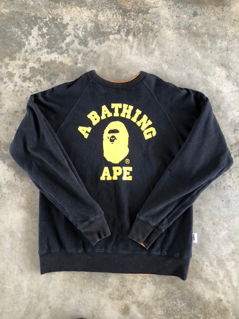 Bape Bape Reversible Crewneck Size US L / EU 52-54 / 3 - 6 Thumbnail