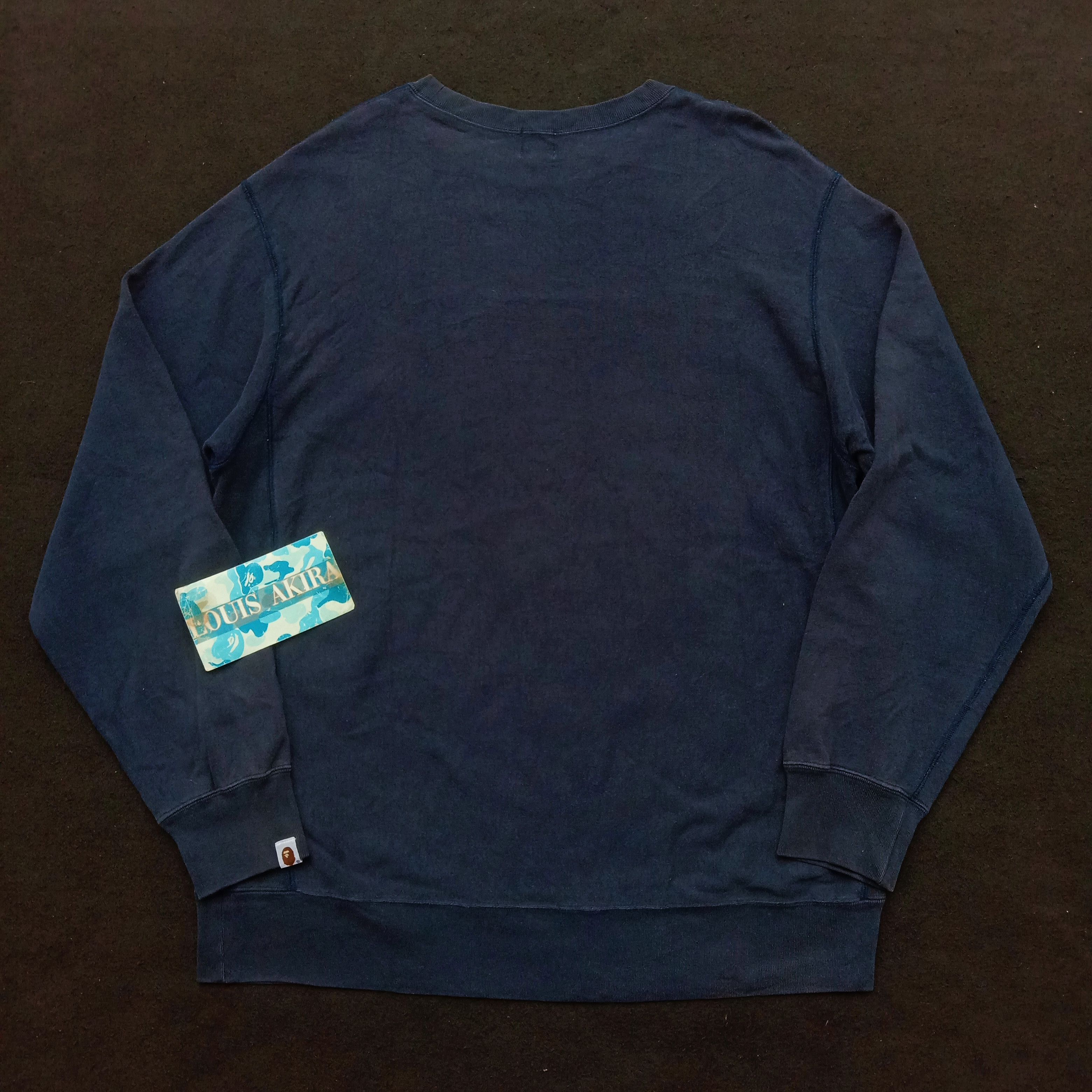 Bape Vintage Bape Generals Crewneck (2003) Size US L / EU 52-54 / 3 - 3 Thumbnail