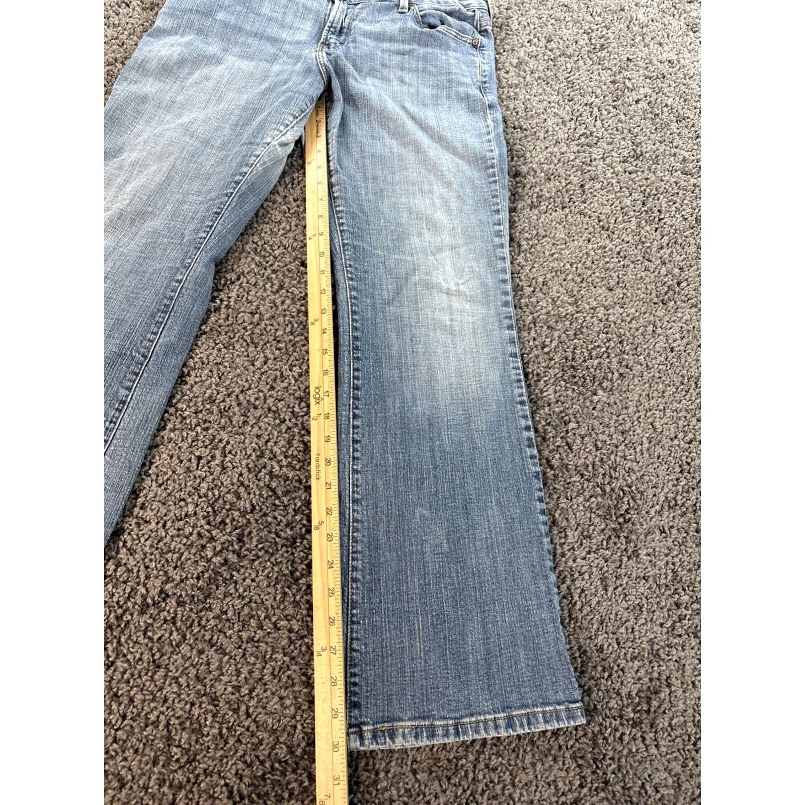 Levi's VINTAGE Levi’s 545 Superlow Stretch Womens Jeans 34x30 Bootcut Medium Wash Low Rise Denim 5-Pocket Levi’s 500 Series Mens? Womens Size 24" / US 00 / IT 34 - 2 Thumbnail