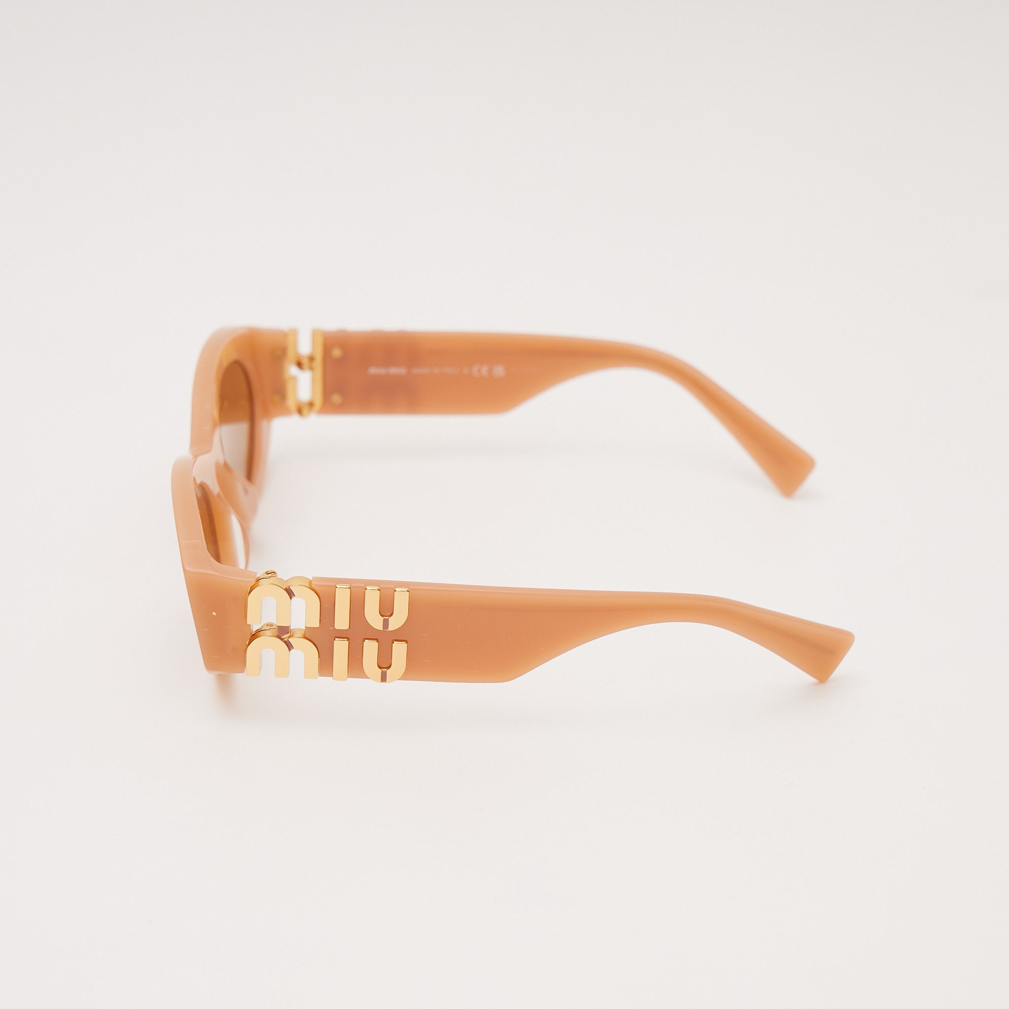 Miu Miu MIU MIU MU 11WS 14H2Z1 Sunglasses CARAMEL Size ONE SIZE - 5 Thumbnail