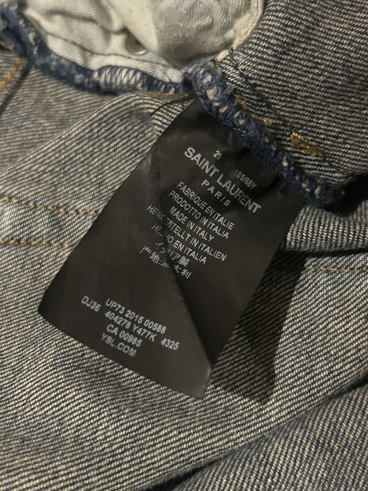 Yves Saint Laurent Yves Saint Laurent D05 denim Size US 28 / EU 44 - 5 Thumbnail