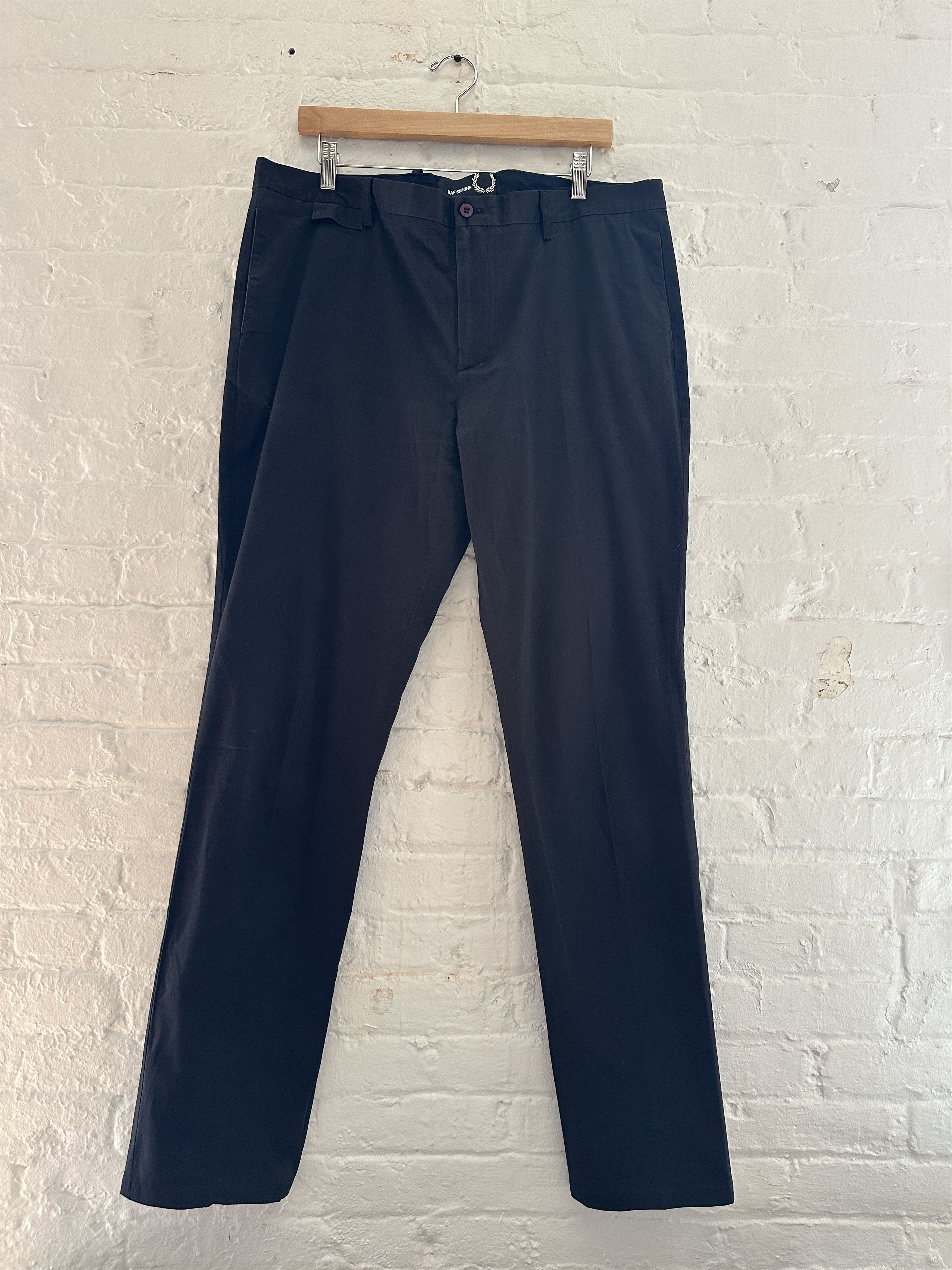 RAF SIMONS × FRED PERRY ウールスラックス 30 モード RAF SIMONS × FRED PERRY ウールスラックス 30 モード - メルカリ