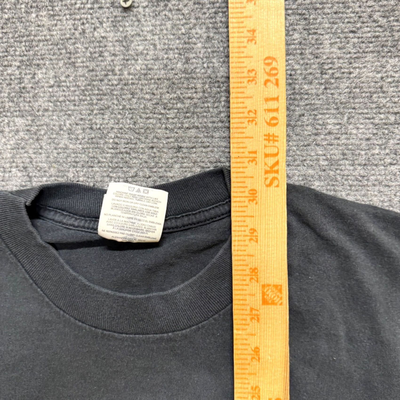 Vintage VTG Fly Racing T-shirt Men XXl Black Y2K Faded 90s Spellout Shirt Mens Size US XXL / EU 58 / 5 - 5 Thumbnail