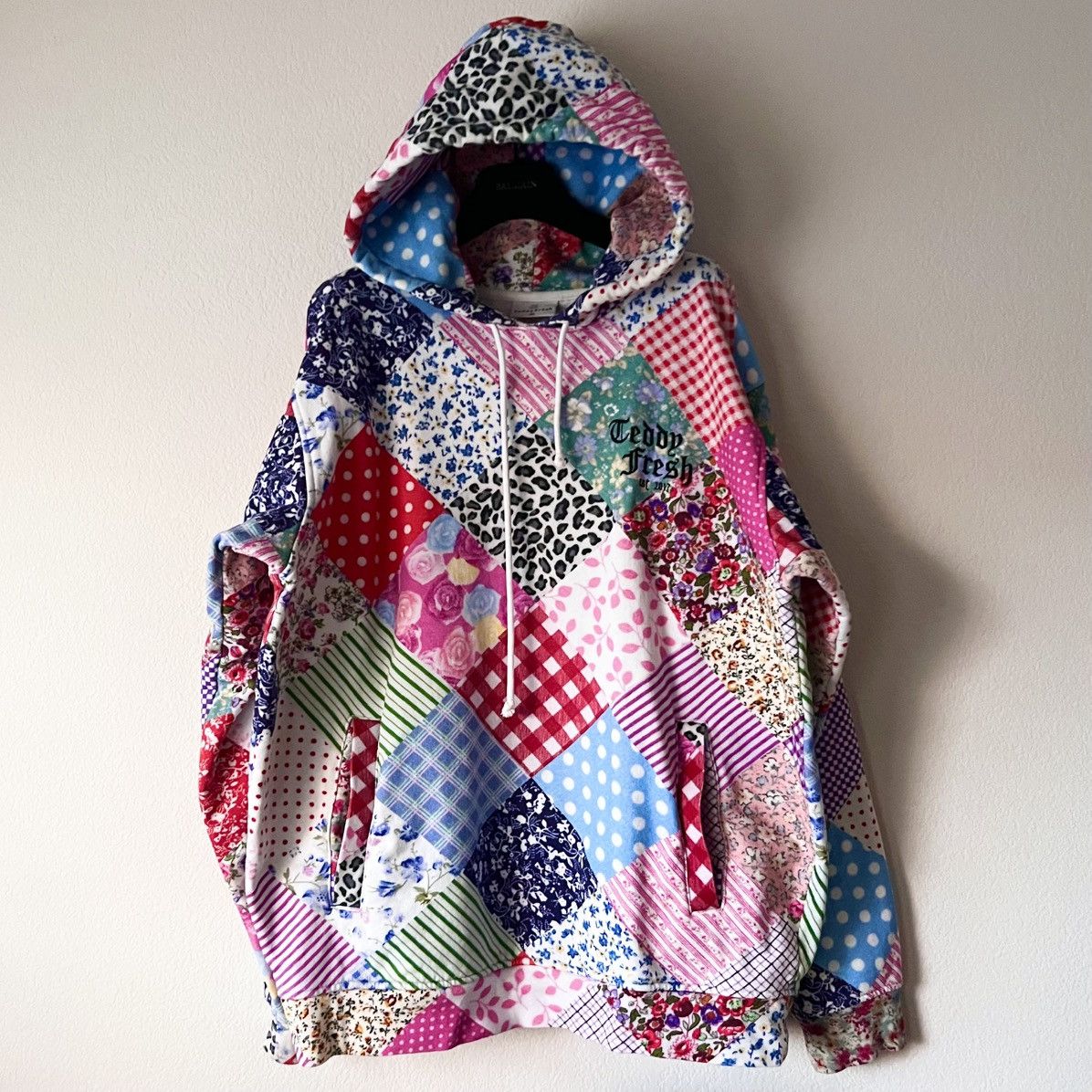 Teddy Fresh Patchwork graphic hoodie Size US XL / EU 56 / 4 - 5 Thumbnail