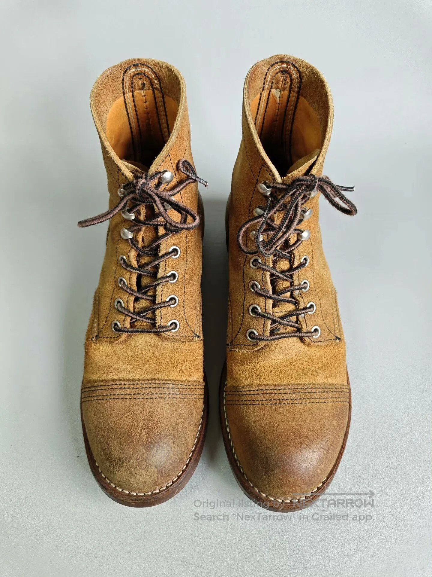 Red Wing Red Wing 8113 Suede Miner Boots. Size US 9 / EU 42 - 1 Thumbnail