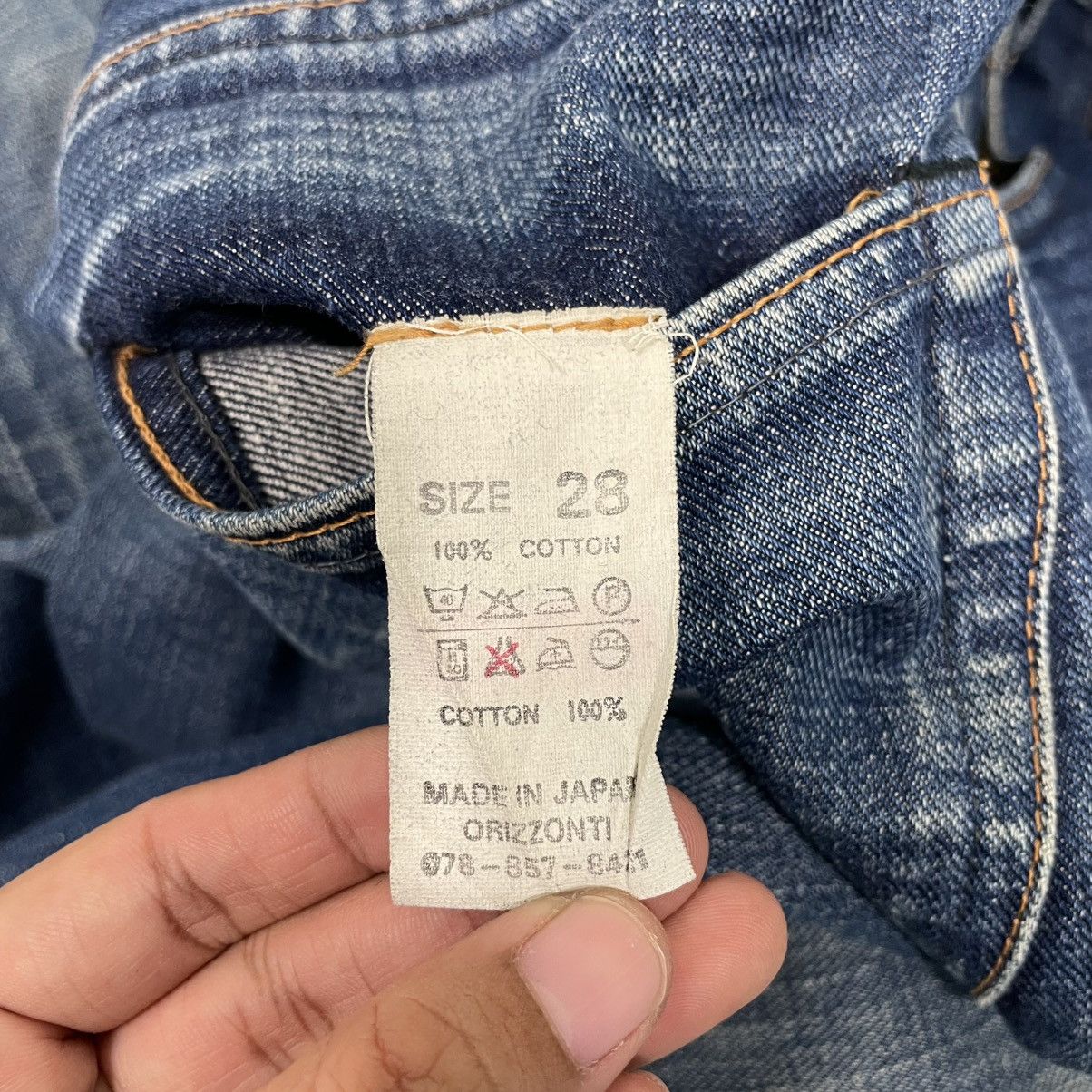 Denime Vintage Denime Selvedge Jeans Size US 28 / EU 44 - 19 Thumbnail