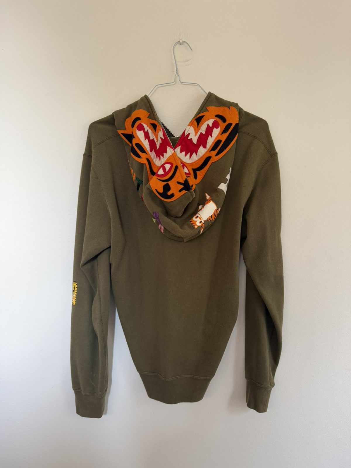 Bape Bape Tiger Green Full Zip Hoodie Size US M / EU 48-50 / 2 - 4 Thumbnail
