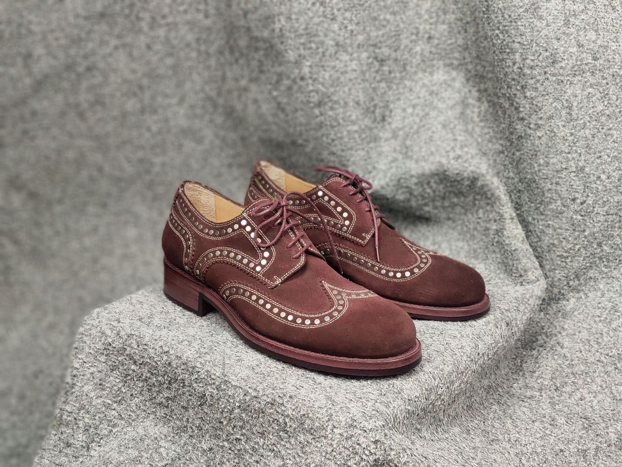 Jean Baptiste Rautureau Rare Jean Baptiste Rautureau suede leather Brogues Shoes Size US 7 / EU 40 - 5 Thumbnail