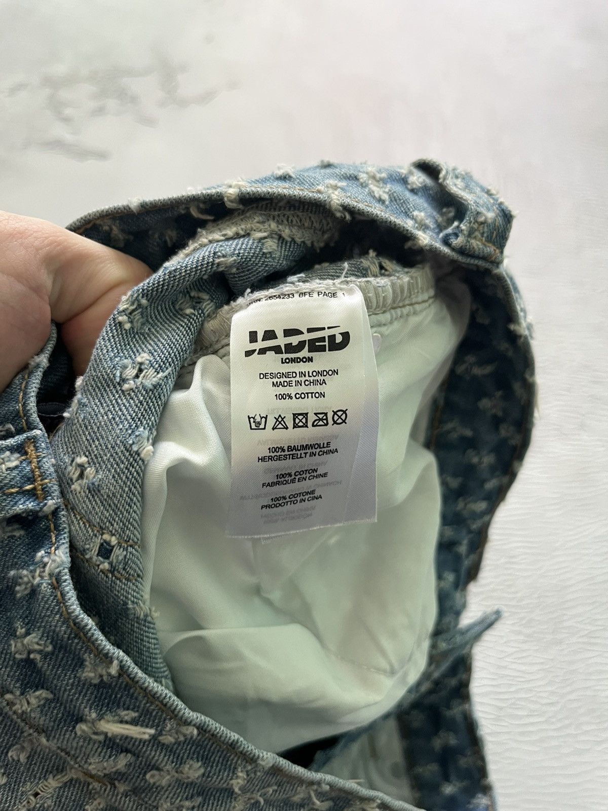 Jaded London Jaded London Denim Avant Garde Jeans Streetwear Japanese Size US 30 / EU 46 - 6 Thumbnail