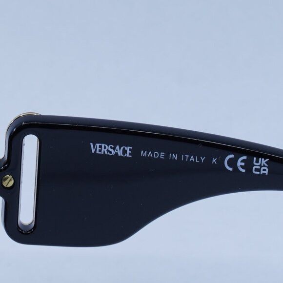 Versace Versace VE4483D GB1/87 Sunglasses Black Square Frame Size ONE SIZE - 11 Thumbnail