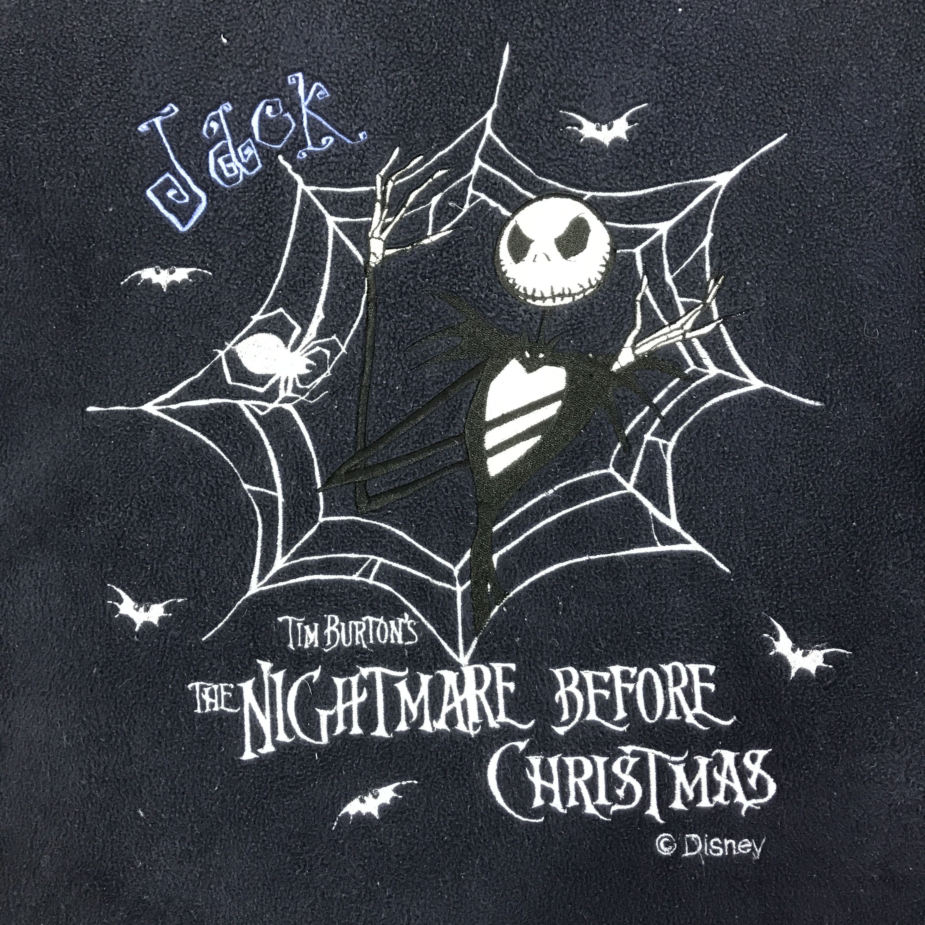 Disney THE NIGHTMARE BEFORE CHRISTMAS SWATSHIRT K104B13 Size US L / EU 52-54 / 3 - 10 Thumbnail