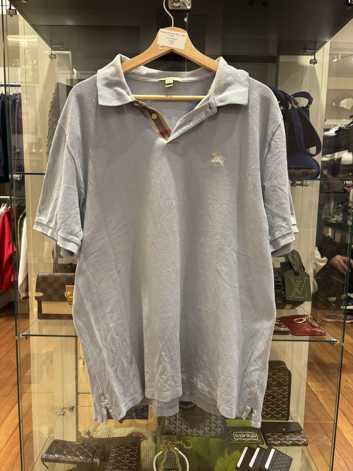 Burberry Burberry Polo Shirt Size US XL / EU 56 / 4 - 1 Thumbnail
