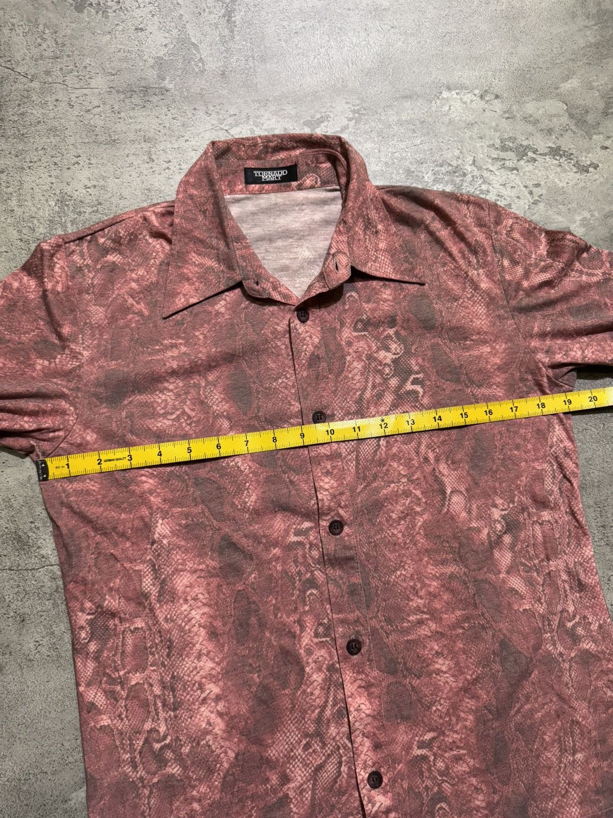 Tornado Mart TORNADO MART SNAKESKIN IFSIXWASNINE SHIRT Size US M / EU 48-50 / 2 - 9 Thumbnail