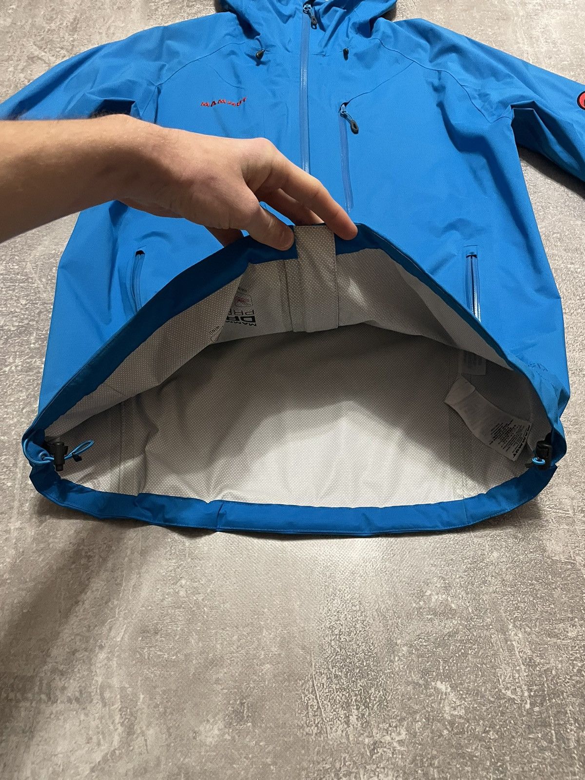 Mammut Vintage Mammut Dry Tech Premium Jacket Windbreaker Size US L / EU 52-54 / 3 - 15 Thumbnail