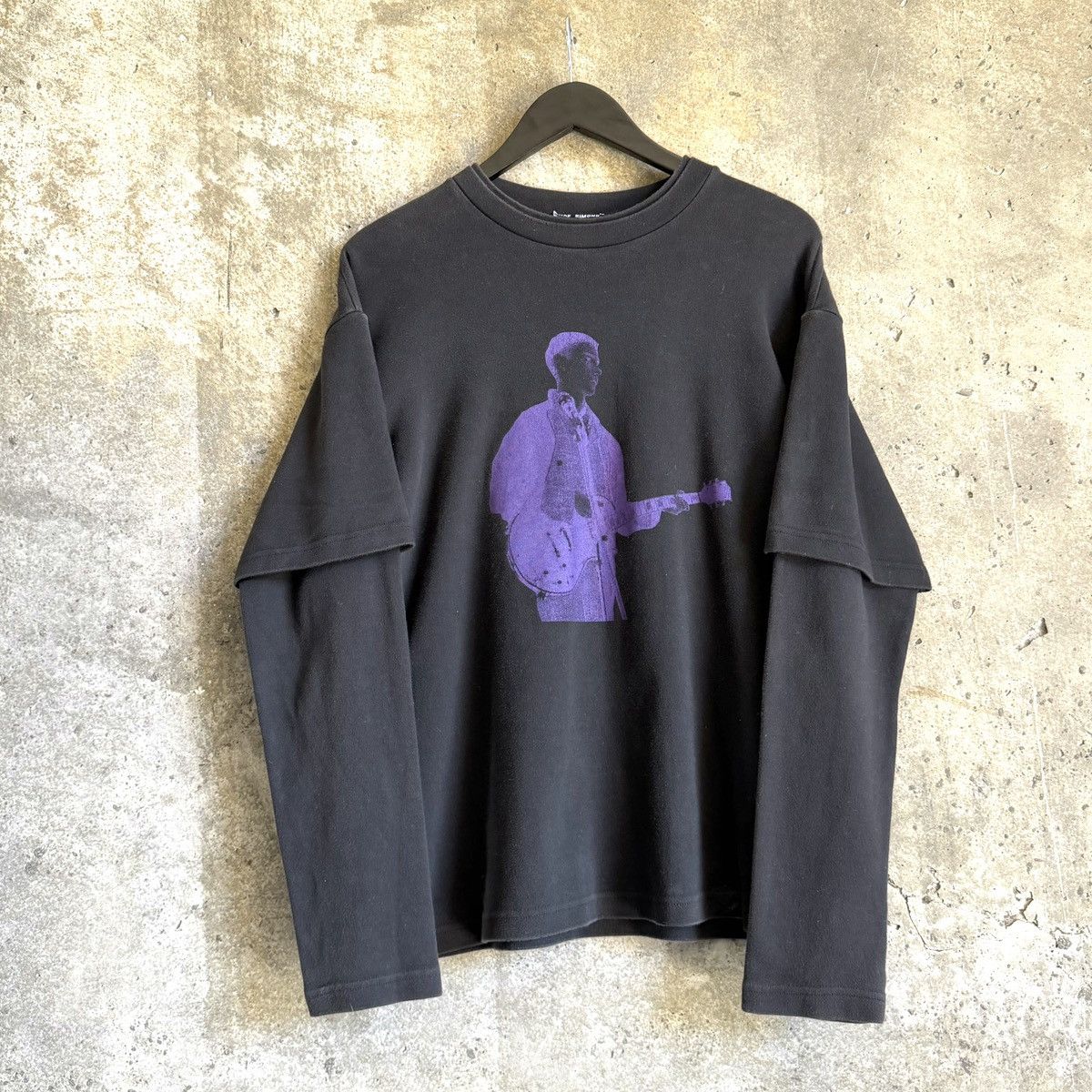 Raf Simons Raf Simons Vintage AW97 Guitar Boy Layered Long Sleeve Shirt Size US L / EU 52-54 / 3 - 1 Thumbnail