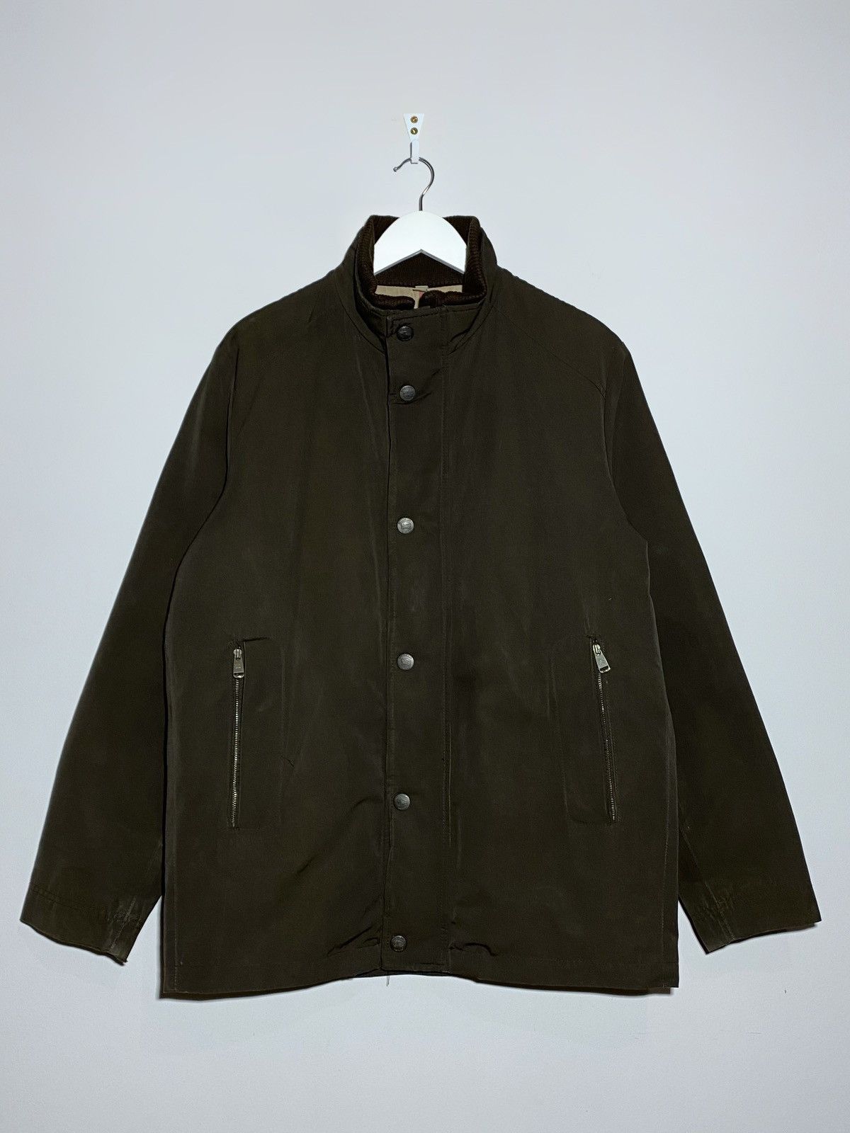 Burberry Burberry London Brown Nylon Men’s Jacket Size US M / EU 48-50 / 2 - 2 Thumbnail