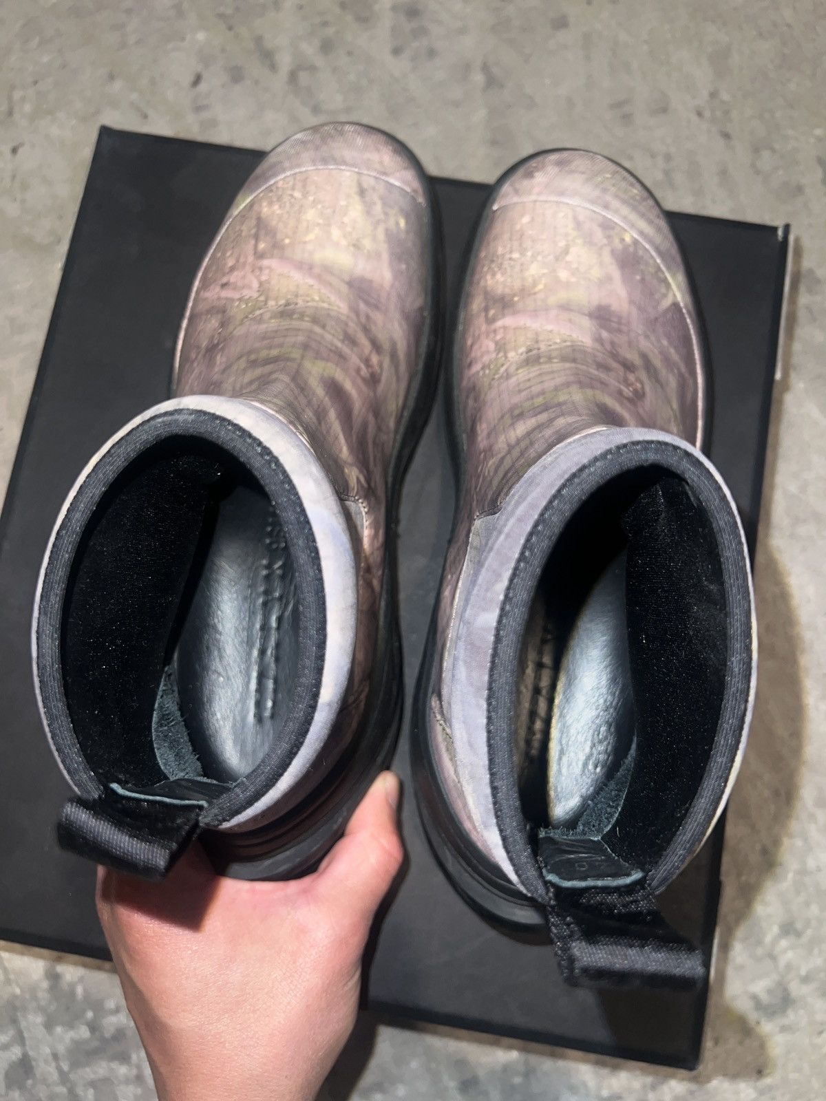 1017 ALYX 9SM 1017 Alyx Mid Boot With Fixed Vibram Sole Camo Green Size US 7 / EU 40 - 7 Thumbnail