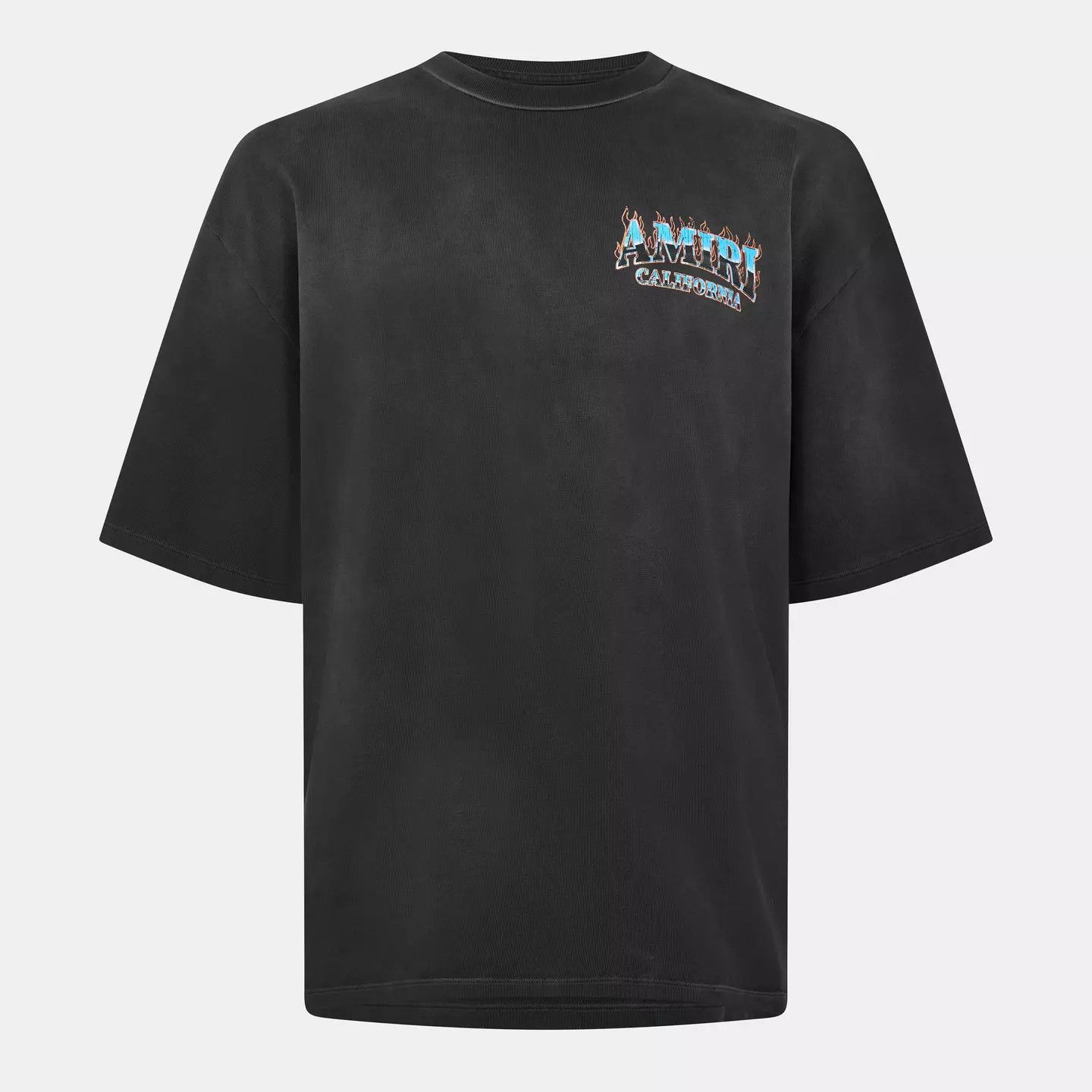Amiri o1g2r1mq0426 Oversized T-Shirt in Black Size US L / EU 52-54 / 3 - 1 Thumbnail