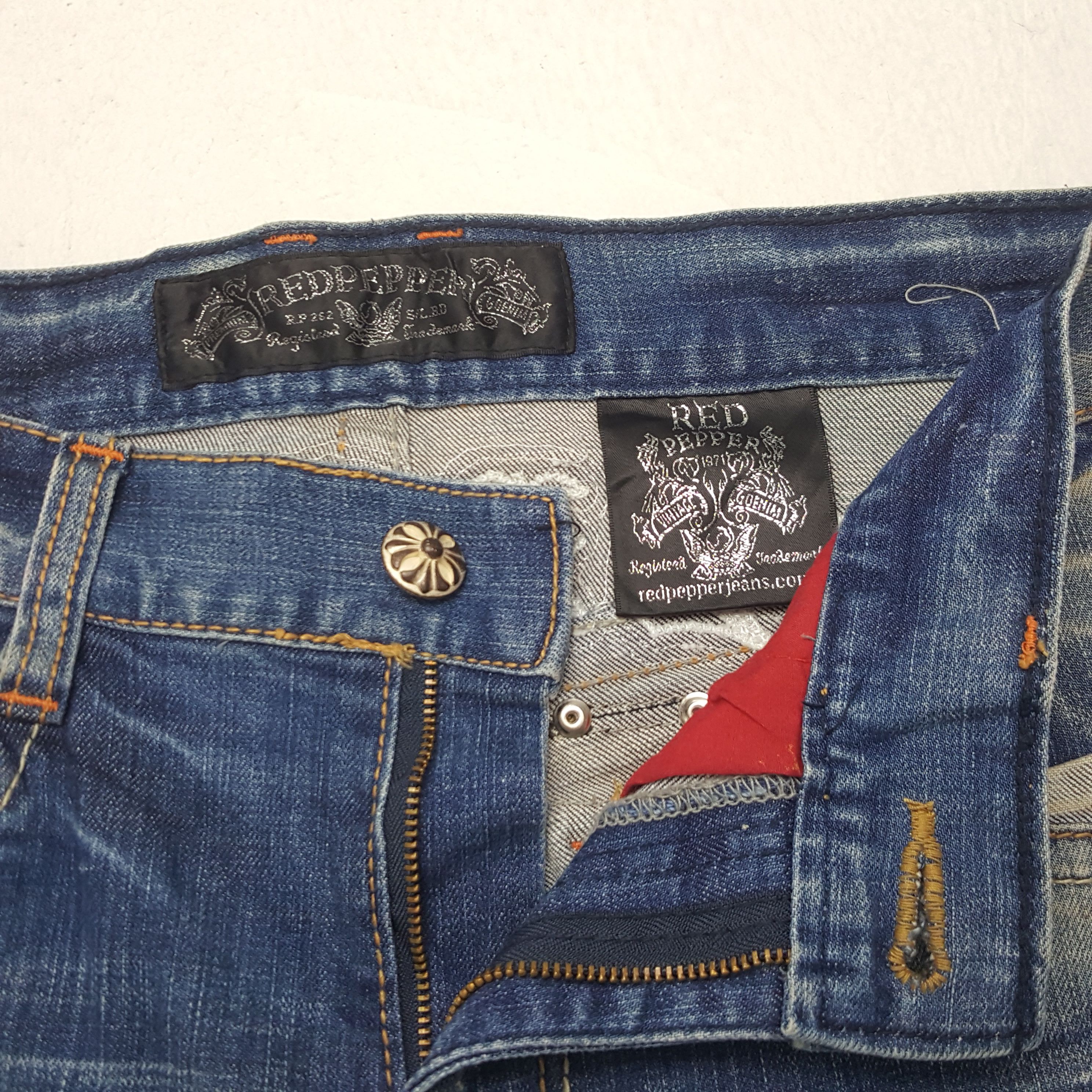 Vintage Vintage Red Pepper Denim Jeans Size US 32 / EU 48 - 12 Thumbnail