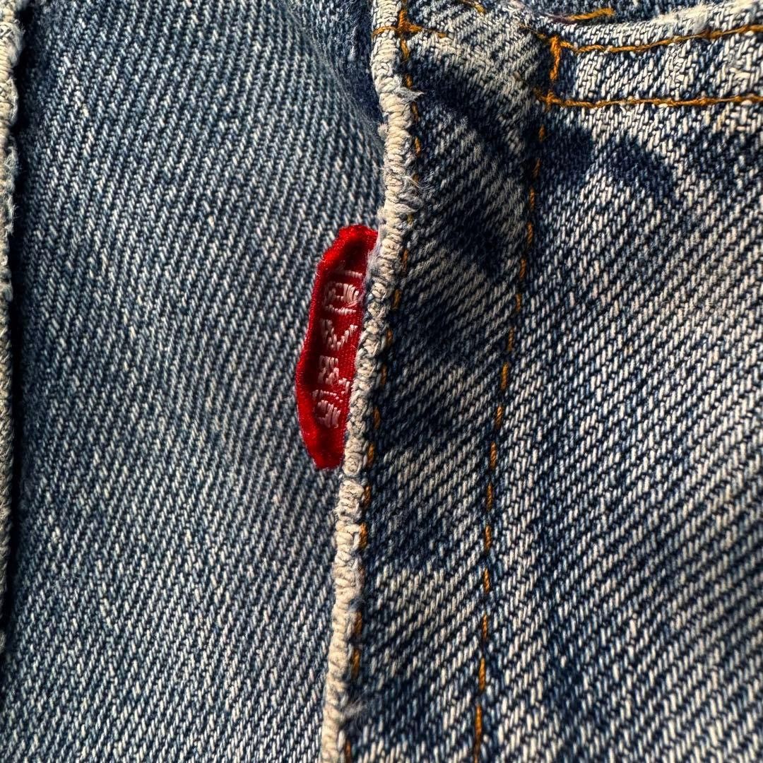 Levi's 1970’s Levi 501 e Washed Selvedge Denim Size US 32 / EU 48 - 5 Thumbnail
