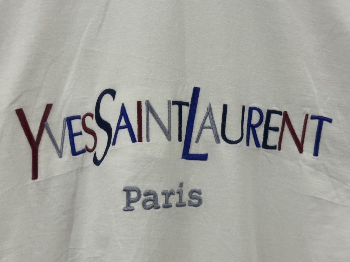 Yves Saint Laurent Vintage Yves Saint Laurent Multicolour Logo T-Shirt Size US M / EU 48-50 / 2 - 7 Thumbnail
