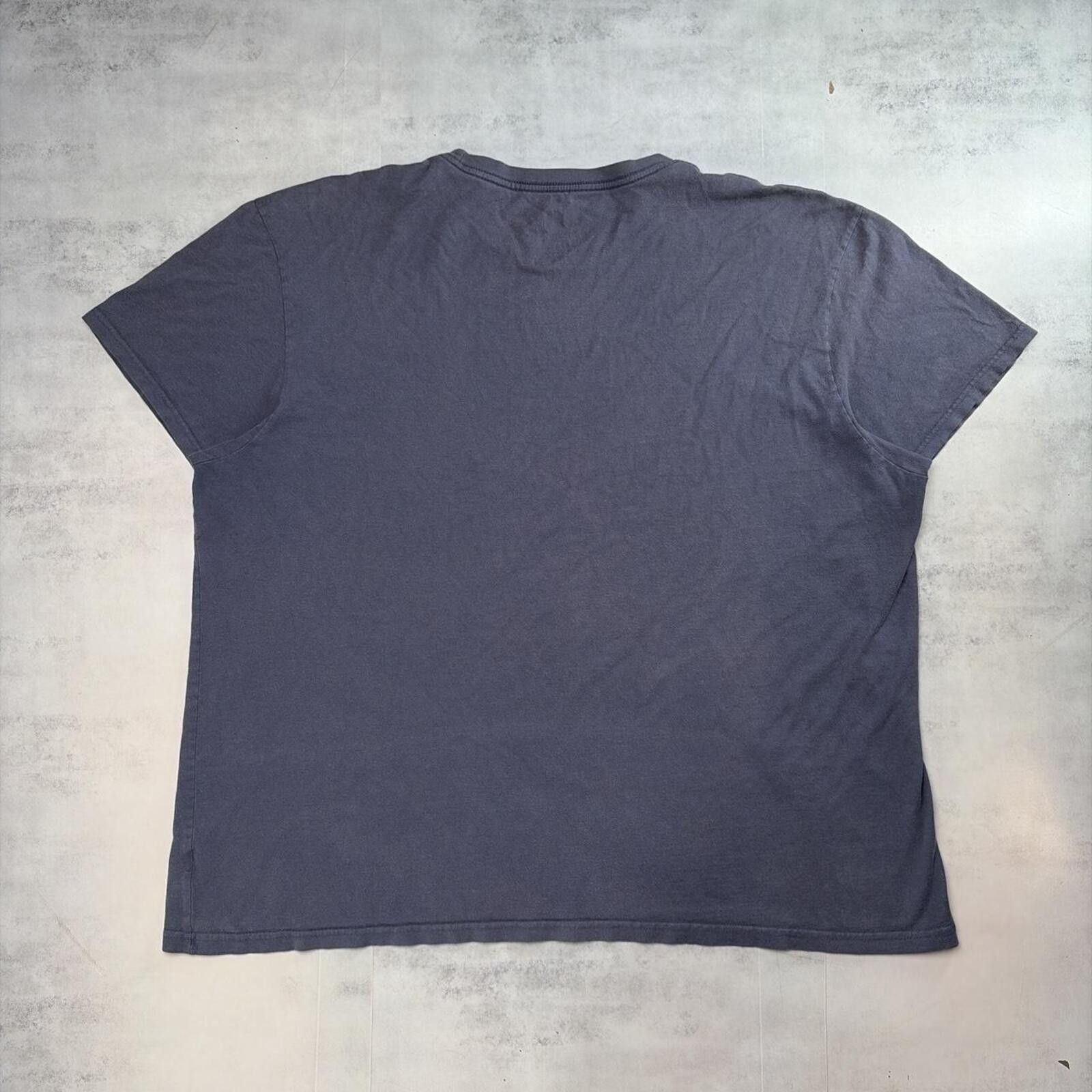 Polo Ralph Lauren Y2K Navy Polo Jeans Company Grunge Gothic T-Shirt Size US XL / EU 56 / 4 - 7 Thumbnail