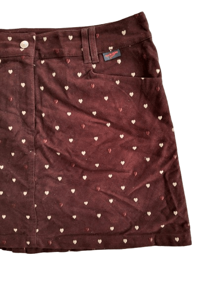 Vintage MARIE CLAIRE SPORT Mini Skirt Nice Style Size 33" - 4 Thumbnail